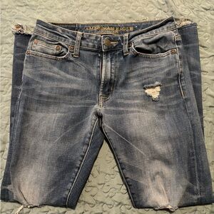 Light wash American eagle mens